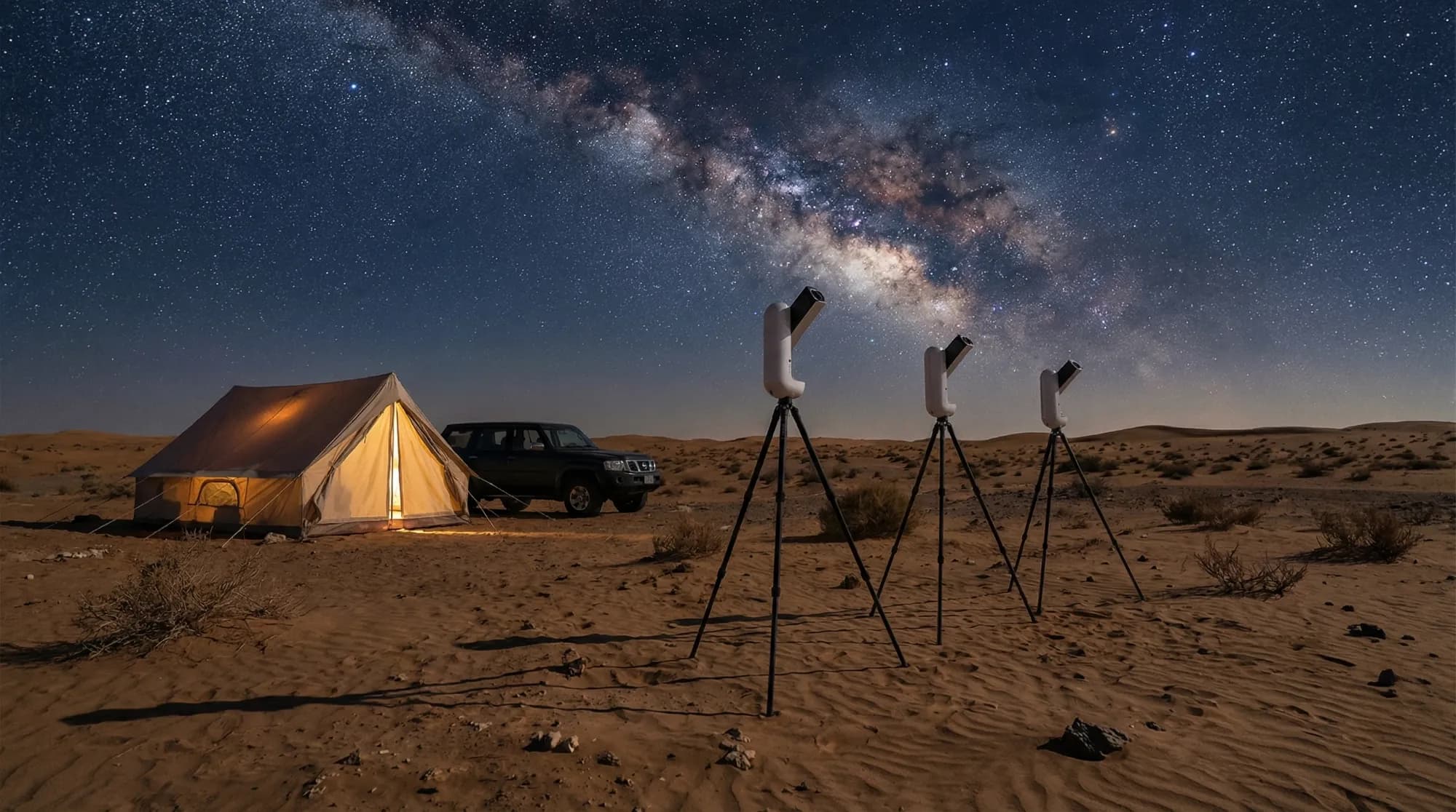 Continue imaging projects across nights